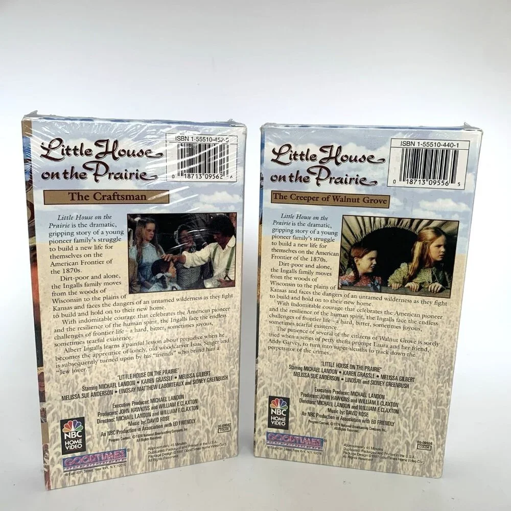 Little House on the Prairie VHS Tapes Sealed 5 Episodes Vintage Michael Landon - Picture 6 of 7